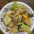竹富島で会いましょう's cooksnap of when they made 牛肉とマッシュルームのパエリア.
