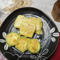 mielle's cooksnap of when they made 玉子を着たお豆腐❤(豆腐の卵衣焼き).