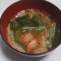 きらり流れ星's cooksnap of when they made ✿味噌汁にキムチ入れちゃった✿.