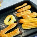 めい＊＊'s cooksnap of when they made 揚げない！オーブンで焼く　チュロス.