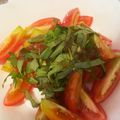 kbmm's cooksnap of when they made シソのせトマト♡.