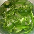 猫田おかわり's cooksnap of when they made しおれたピーマン復活のワザ しわしわ復活.