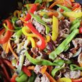 なもちゃん★ミ's cooksnap of when they made 牛肉とナスのカラフル炒め.