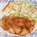 ゆ→ちむ❦180SX's cooksnap of when they made 鶏むね肉の柔らかしょうが焼き.
