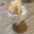 クックX5EEZP☆'s cooksnap of when they made 絶品！ぜいたく桃パフェ✨.
