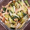 haruao☆'s cooksnap of when they made レンジで❀小松菜と きのこの ポン酢和え.