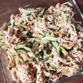 あいしょう's cooksnap of when they made 切干大根ときゅうりの胡麻ツナマヨ.