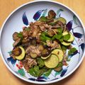 クック6YDEQ9☆'s cooksnap of when they made なすとズッキーニの味噌炒め.
