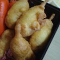ぬっきょ's cooksnap of when they made 自家製ミックス粉でアメリカンドッグ.