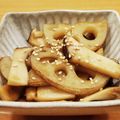 かなりんココりん's cooksnap of when they made デトックス　レンコンとエリンギのキンピラ.