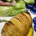 クックIW0RN1☆'s cooksnap of when they made トースターで簡単ハッセルバックポテト.