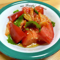 ぽろっとＱちゃん's cooksnap of when they made 切って和えるだけ！トマトキムチのごま和え.