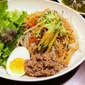 けろぺこ's cooksnap of when they made ☆うどんdeピリ辛ビビン麺☆.