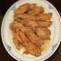 megurinsas's cooksnap of when they made パリッと香ばしい☆鶏手羽先の照り照り焼き.