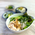 かっちゃん杉's cooksnap of when they made 棒棒鶏風鶏胸肉ときゅうりのごま和えサラダ.