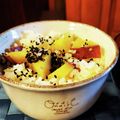 ダッフィーニーうに's cooksnap of when they made ホエイ入りサツマイモの炊き込みご飯.