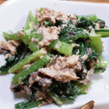ポニーリボン's cooksnap of when they made 鯖缶と小松菜のマヨ和え.