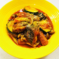 あっこ姉's cooksnap of when they made ウインナーズッキーニ・茄子の簡単トマト煮.