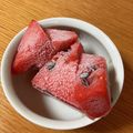 mantacarp's cooksnap of when they made 冷蔵庫いっぱいな時は冷凍♪スイカ.