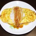タワ師's cooksnap of when they made うちの納豆オムレツ.