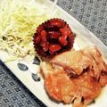 プルンバゴ's cooksnap of when they made 鶏の黒酢照り焼き.