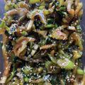 86Hina's cooksnap of when they made 【簡単常備菜】セロリのチャチャっと金平♪.