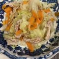 OTO☆HANA's cooksnap of when they made レンジで簡単～☆豚バラキャベツ♪.