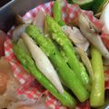 のんびりご飯's cooksnap of when they made アスパラとベーコン炒め☆冷凍作りおきにも.
