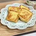 Etsu☆ko's cooksnap of when they made 漬けこみ不要！簡単食パンフレンチトースト.