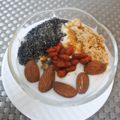 スタイリッシュママ's cooksnap of when they made 黒胡麻アーモンドヨーグルト♪簡単.