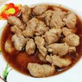 チェビス's cooksnap of when they made 豚モモブロックでオニオンサイコロステーキ.
