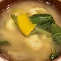 お塩と砂糖's cooksnap of when they made 【おみそ汁】かぼちゃと小松菜のお味噌汁.