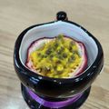 パンダ達の母です。's cooksnap of when they made パッションフルーツの食べ方？笑.