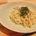 きなこ＊。's cooksnap of when they made たらこバターマヨうどん.
