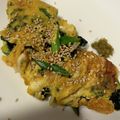 平野モコ's cooksnap of when they made 小ネギ卵焼き〜ゆず胡椒添え.