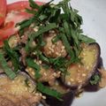 fu♪♪'s cooksnap of when they made 夏の一品＠蒸し茄子の韓国風ナムル.