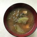 Ruriluru's cooksnap of when they made ◇旬のあおさのり香る☆お味噌汁◇.