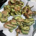 真観子さん's cooksnap of when they made 夫が愛する♡ゴーヤと豚肉のから揚げ.