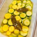 riria♪'s cooksnap of when they made カンタン酢でズッキーニのピクルス.
