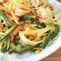あっちゃんキッチン♪'s cooksnap of when they made 簡単節約☆豚コマとジャガイモで♪青椒肉絲.