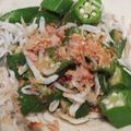ヨシヨッシー's cooksnap of when they made オクラとしらすの梅おかか和え.