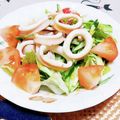 めみたん☆'s cooksnap of when they made イカのさっぱりサラダ～♪.