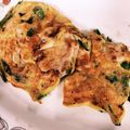 yokyomami's cooksnap of when they made 豚肉とにらのもちもちチヂミ.
