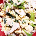 ゆるмαмα's cooksnap of when they made 焼肉のタレで簡単！豚こまと小松菜の卵炒め.
