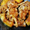 ハニイとムサシ's cooksnap of when they made 超簡単なのに絶品♪鶏肉と蓮根の黒酢あん.