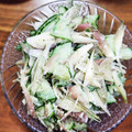 青森在住's cooksnap of when they made みょうがときゅうりのナムル.