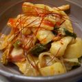えいとさん's cooksnap of when they made 鶏皮キムチ.
