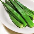 クックE662AA☆'s cooksnap of when they made レンチンでオクラの茹で方.