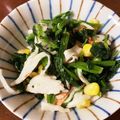 みかたんキッチン's cooksnap of when they made 生姜にんにく風味のほうれん草カニかま.