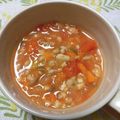 クックなかぴー's cooksnap of when they made きのこと豆の食べるトマトスープ.